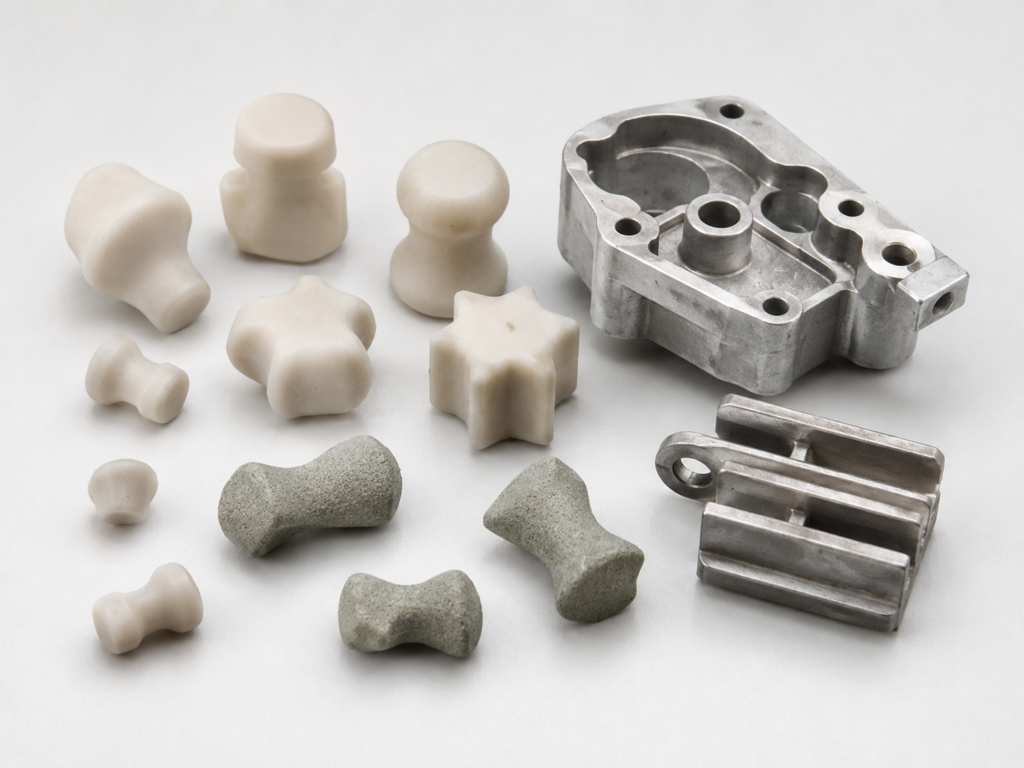 Special Shape Media for Holes, Slots & Complex Parts